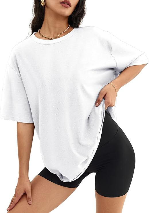 PACK OF 3 PLAIN OVERSIZED TEES