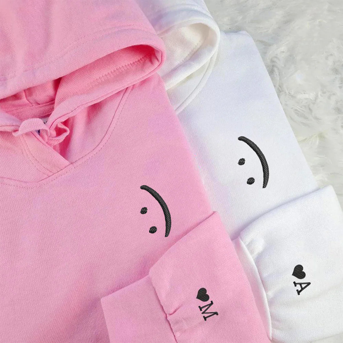 PRINTED COUPLE HOODIE