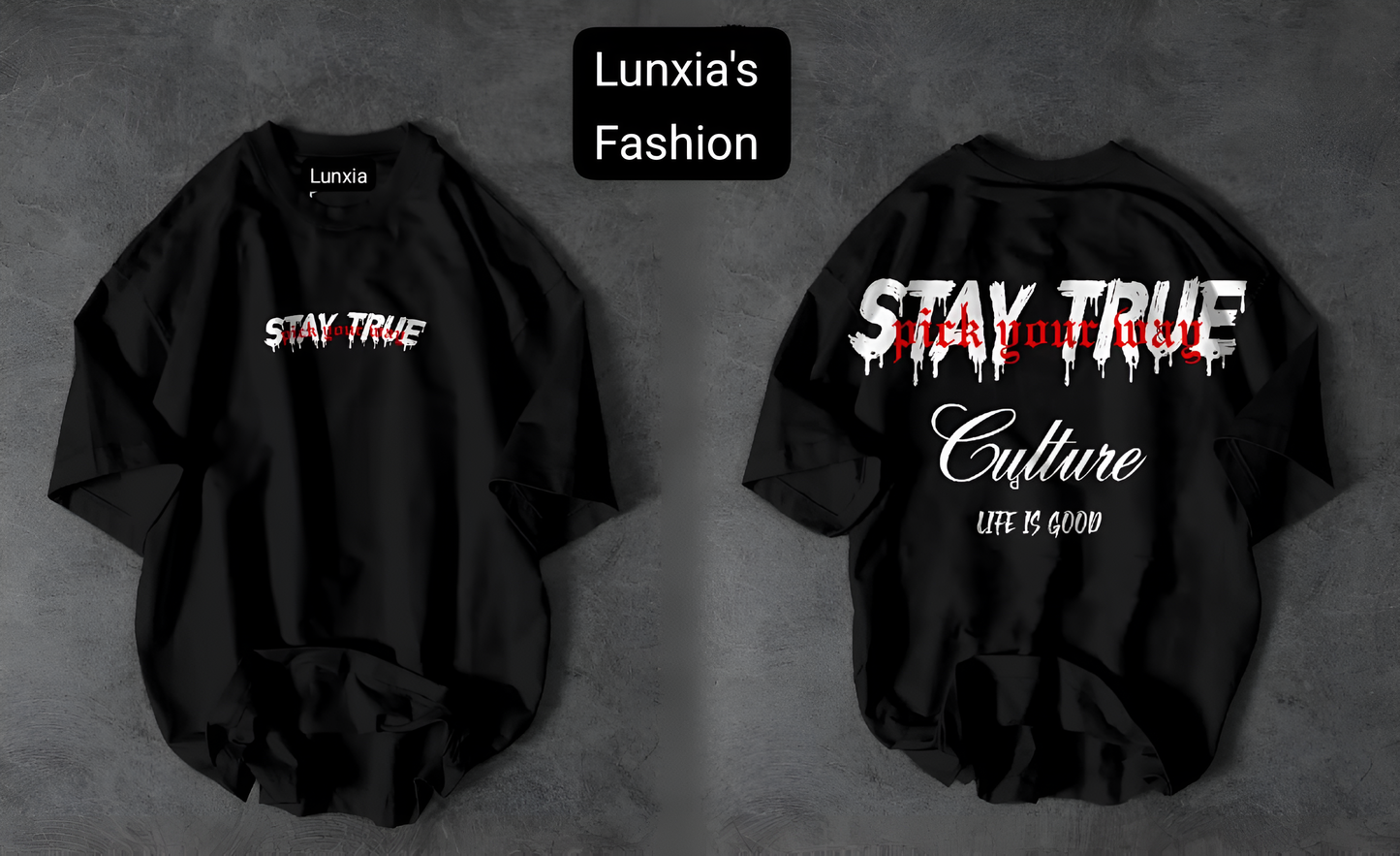 PACK OF 3 OVERSIZED TEES