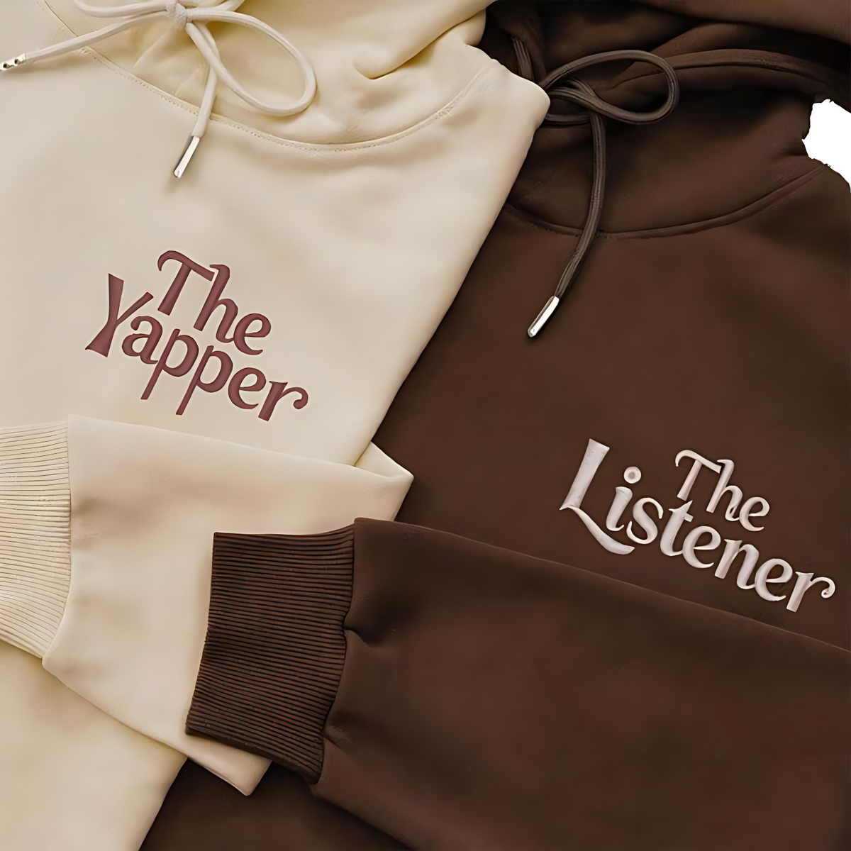 PRINTED COUPLE HOODIE