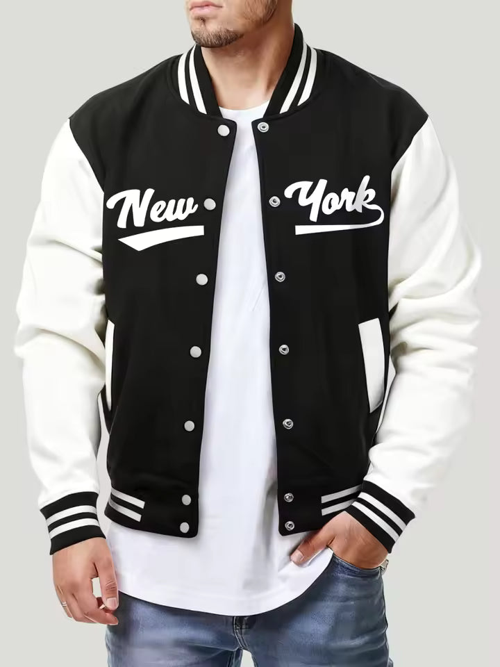 PRINTED BASEBALL JACKETS
