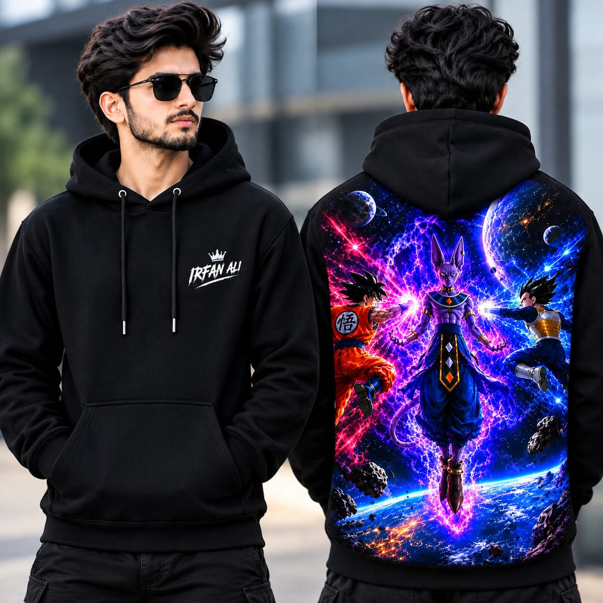 PRINTED HOODIE