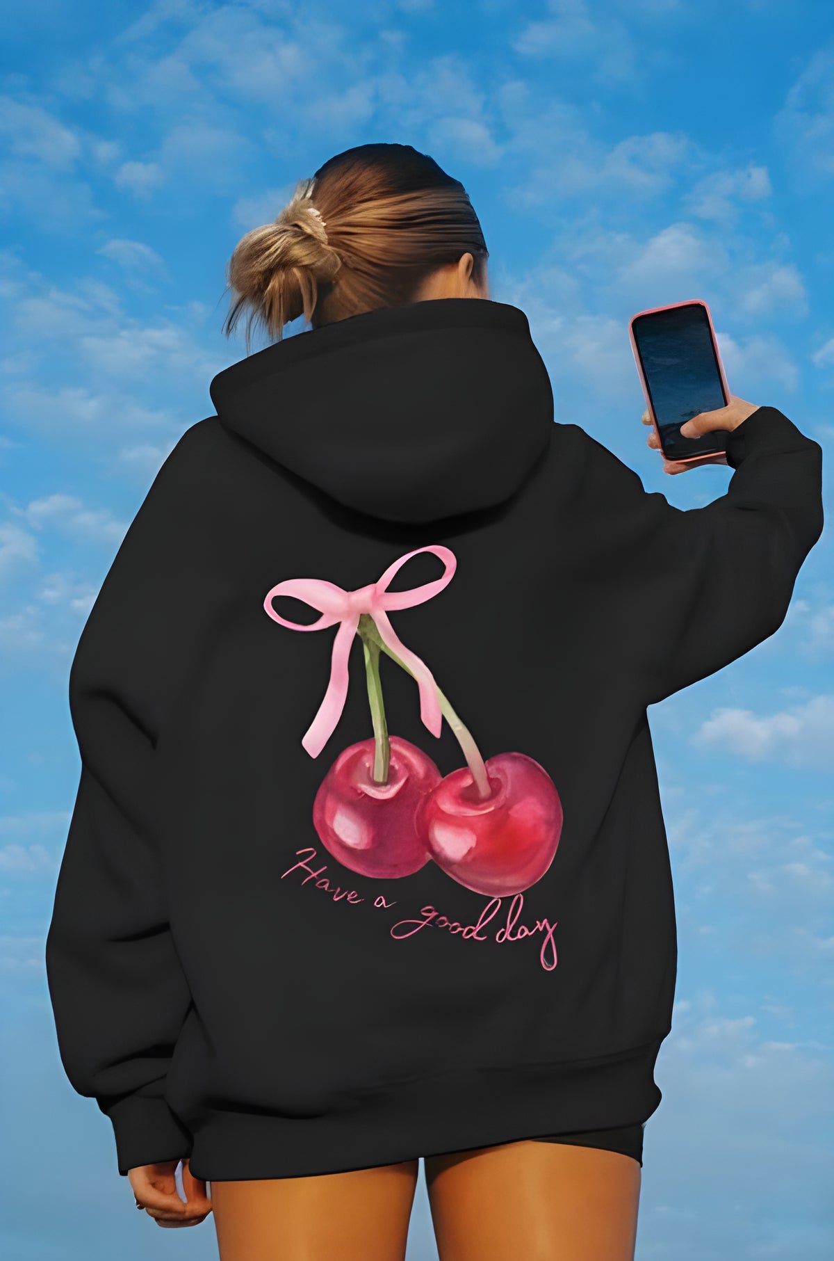 PRINTED HOODIE