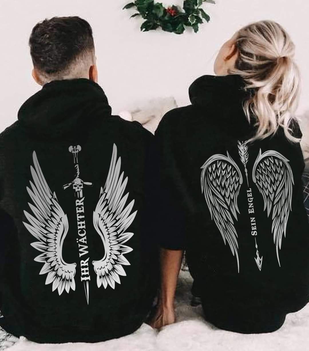 PRINTED COUPLE HOODIE