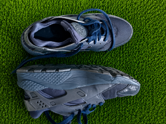 Nike Air Huarache - Midnight Navy Blue - Style 318429-440 - EUR 42