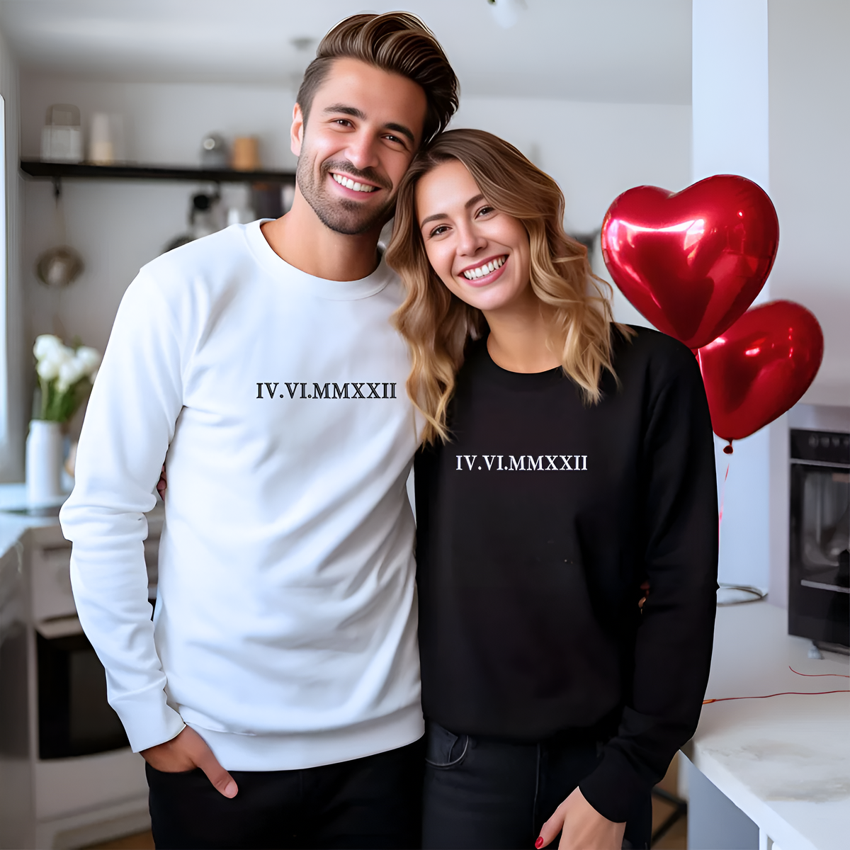 COUPLE PRINTED SWEATSHIRT