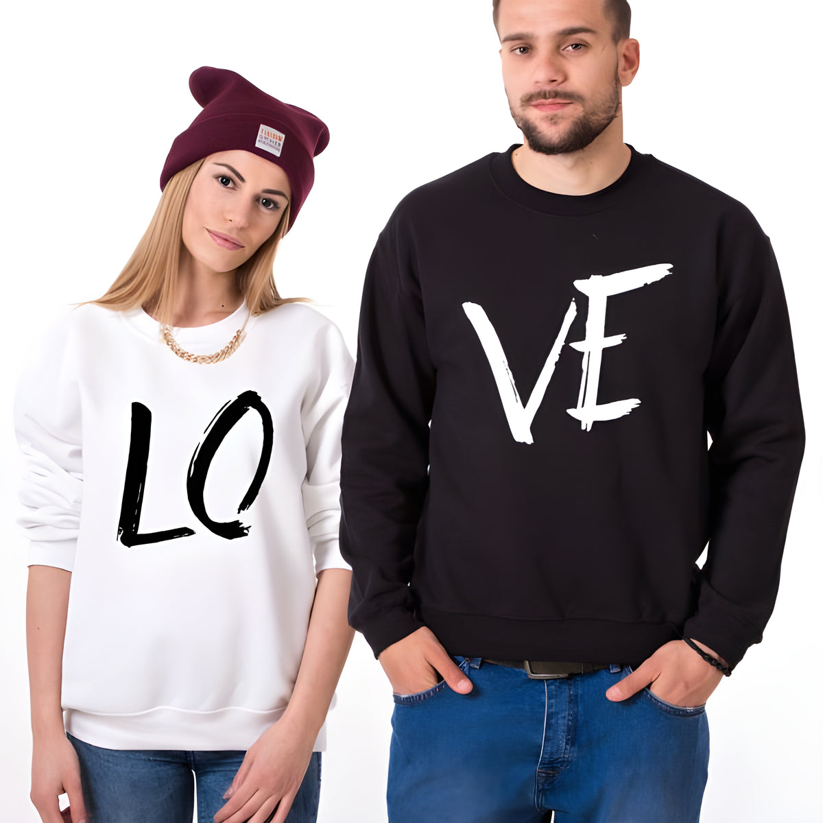 COUPLE PRINTED SWEATSHIRT