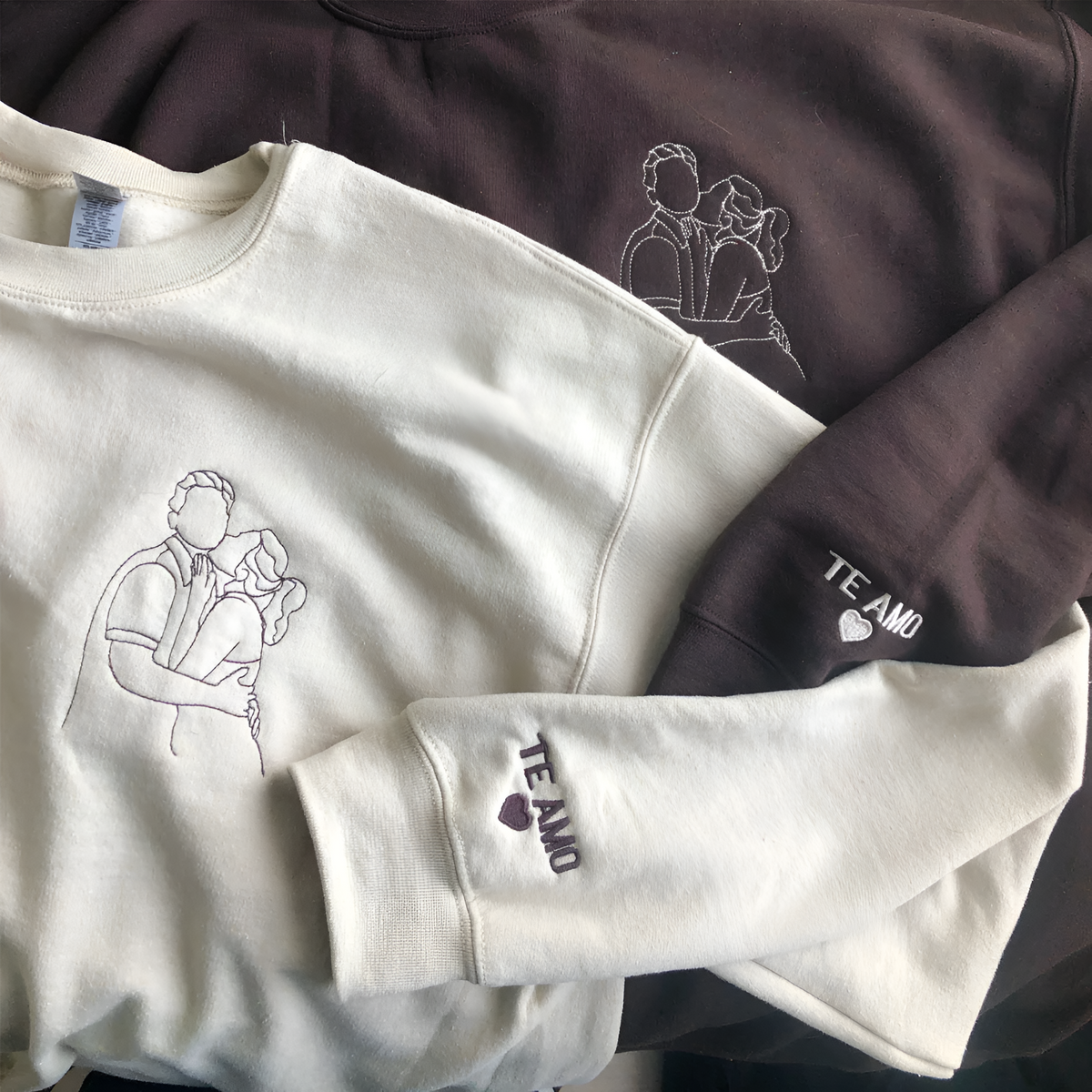 COUPLE PRINTED SWEATSHIRT