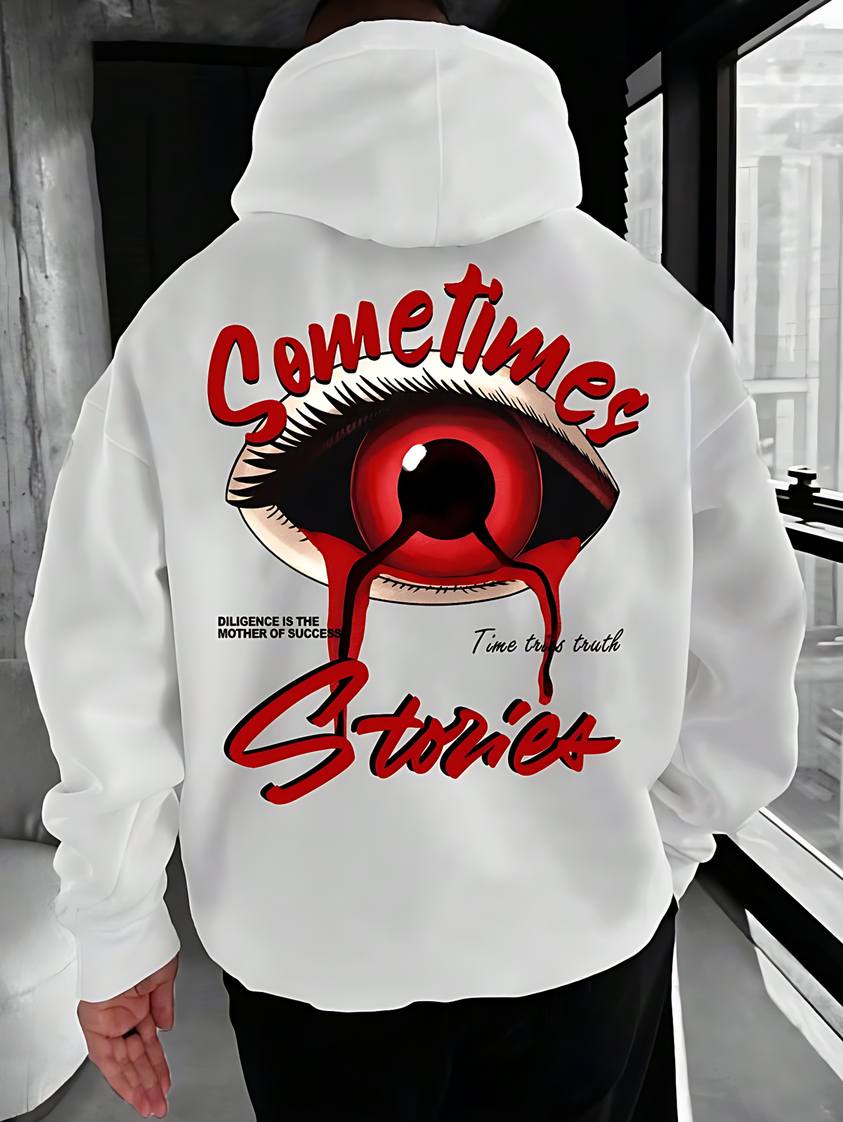 PRINTED HOODIE