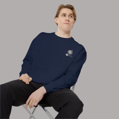 Crewneck Sweatshirt, Fleece Pullover Sweatshirt For men