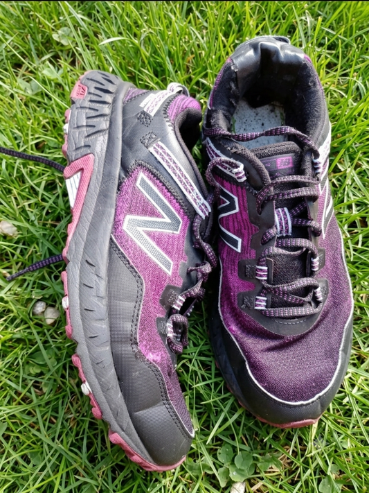 New Balance 510 v3 All Terrain - Purple Black - Women's Trail Running Shoes - Pre-Loved SIZE EUR;41