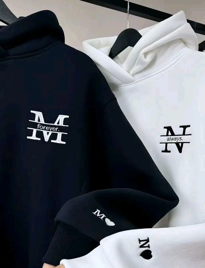 PRINTED COUPLE HOODIE