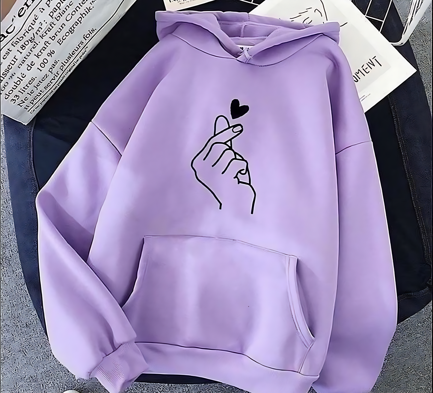 PRINTED HOODIE