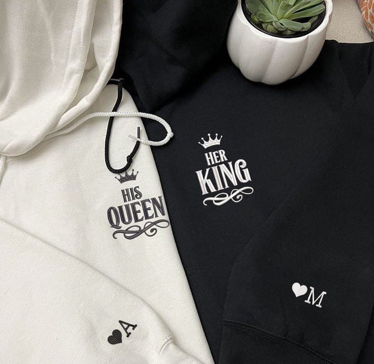 PRINTED COUPLE HOODIE