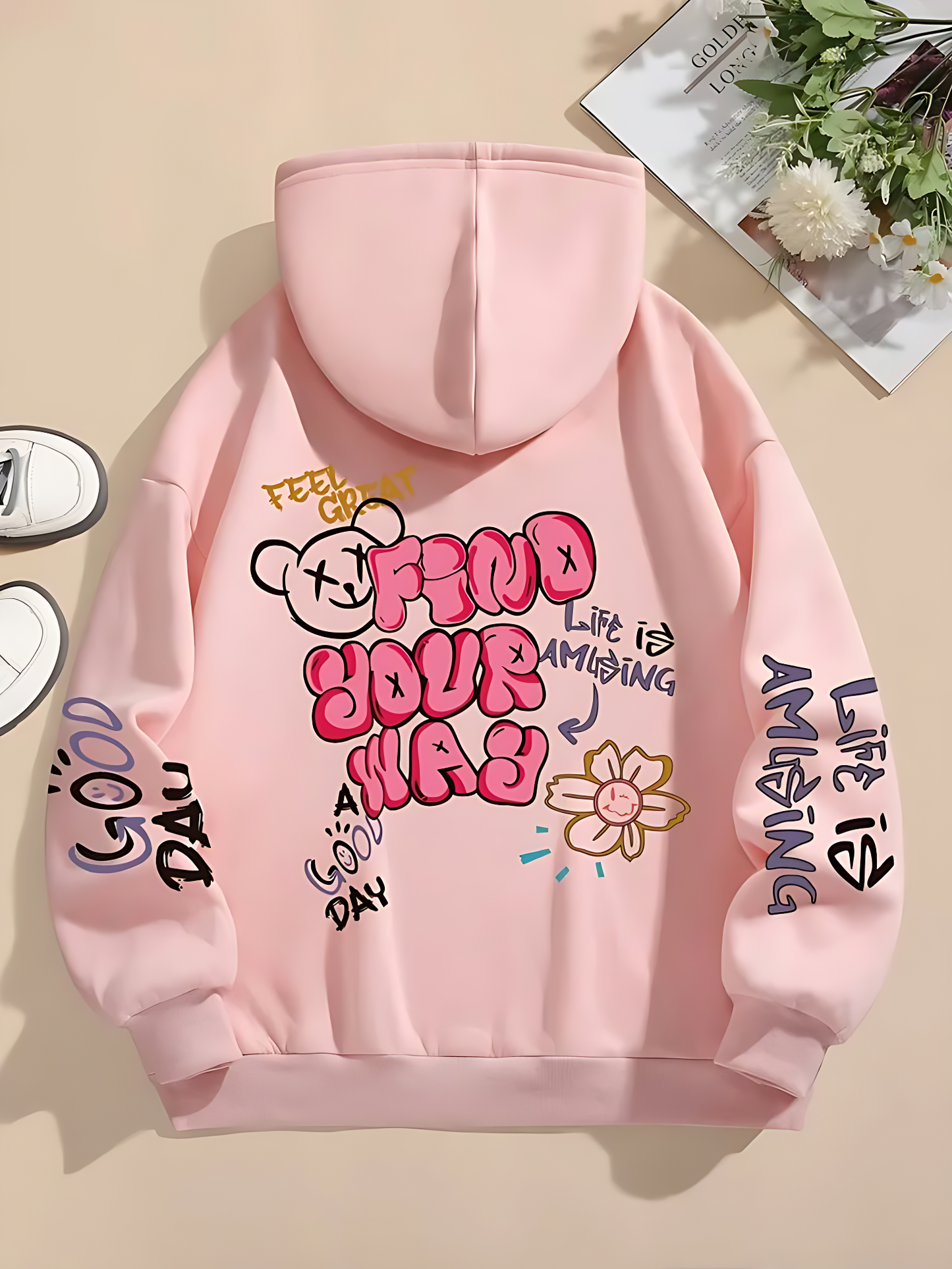 PRINTED HOODIE