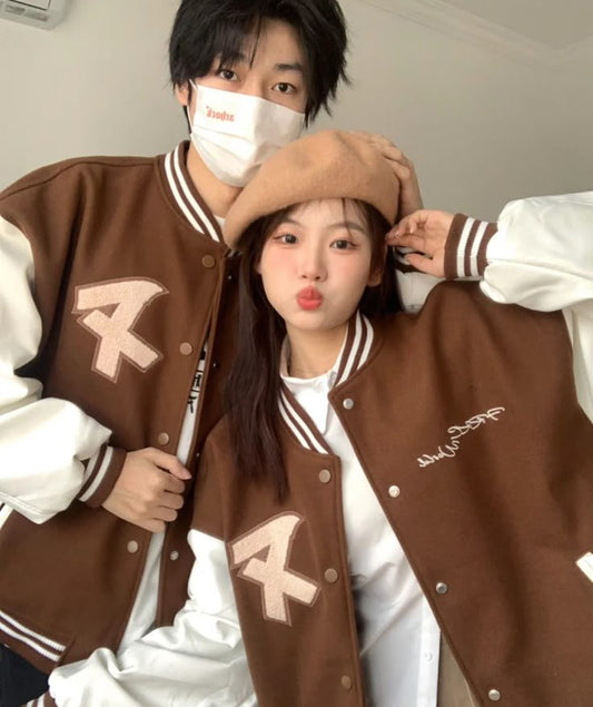 COUPLE BASEBALL JACKET
