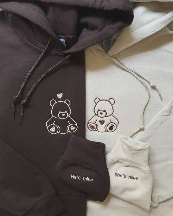 PRINTED COUPLE HOODIE
