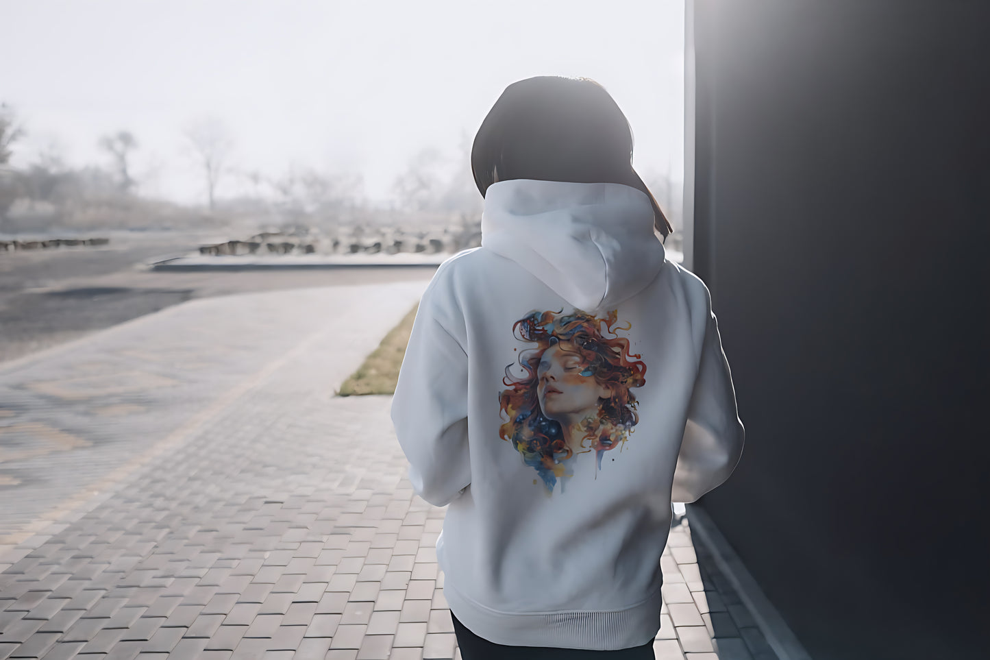 PRINTED HOODIE