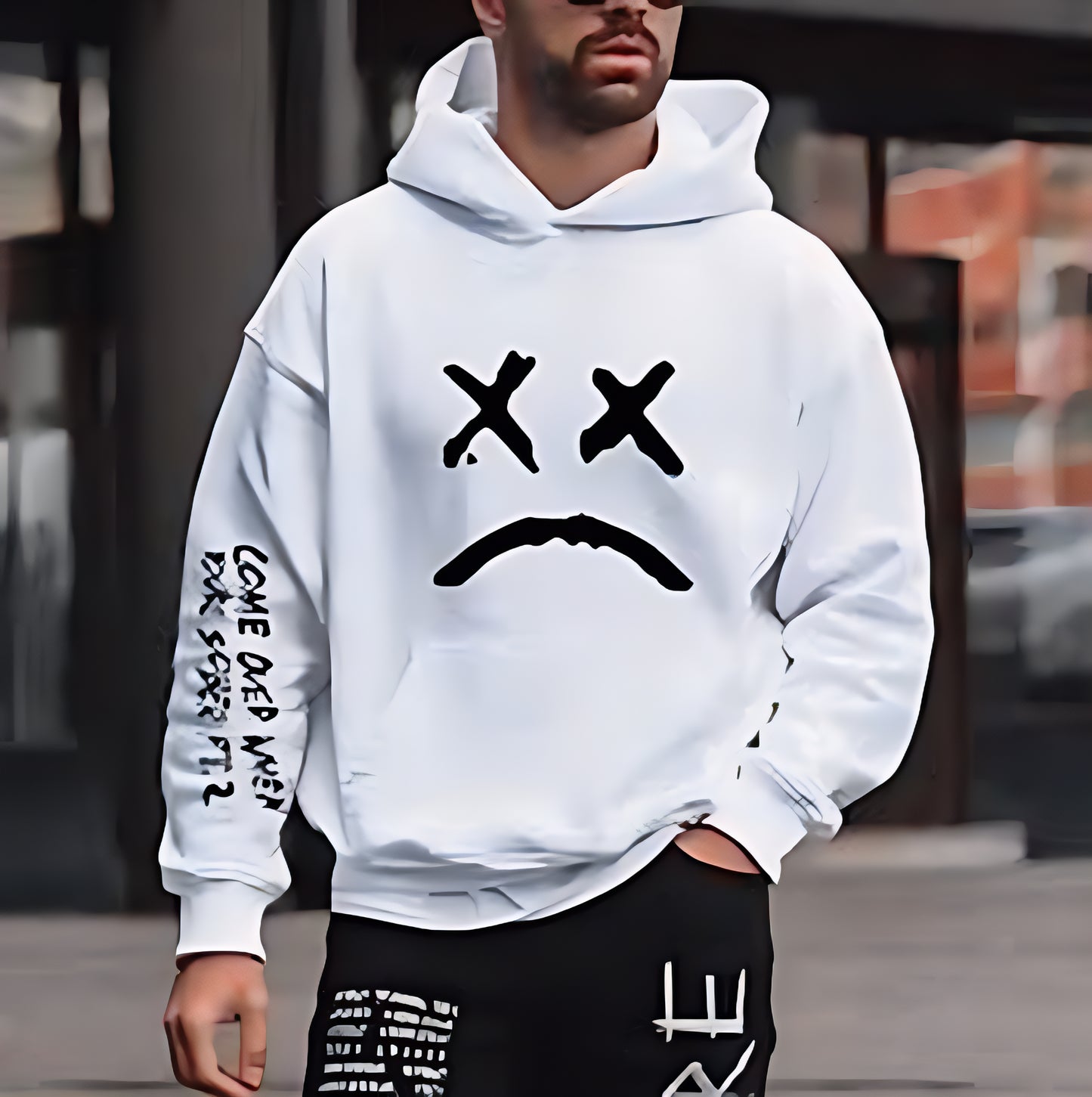 PRINTED HOODIE