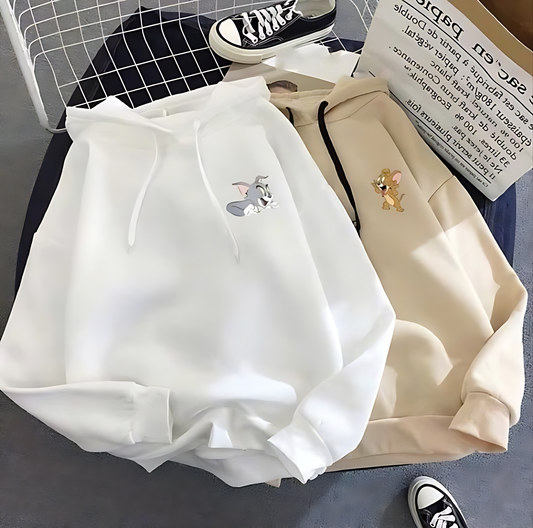 PRINTED COUPLE HOODIE