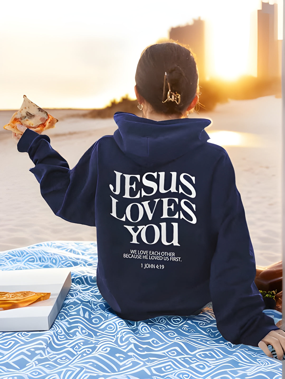 PRINTED HOODIE