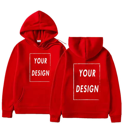CUSTOMIZE HOODIES ( BOTH SIDES PRINTED )