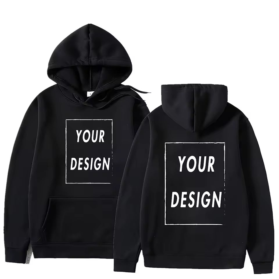 CUSTOMIZE HOODIES ( BOTH SIDES PRINTED )