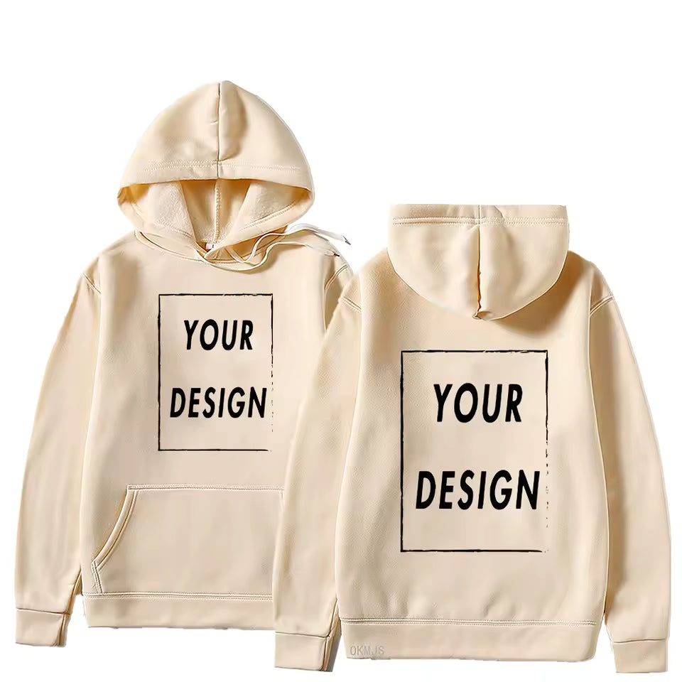 CUSTOMIZE HOODIES ( BOTH SIDES PRINTED )