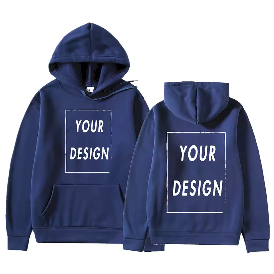 CUSTOMIZE HOODIES ( BOTH SIDES PRINTED )