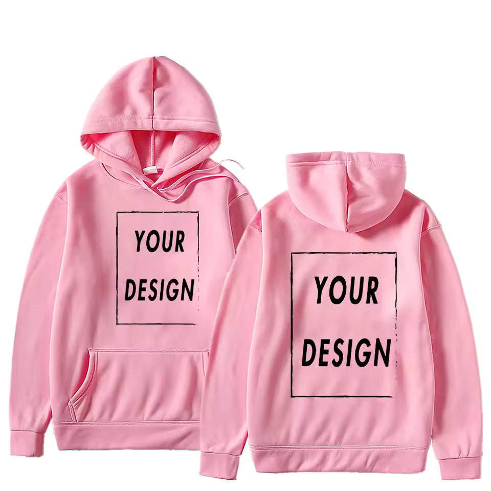 CUSTOMIZE HOODIES ( BOTH SIDES PRINTED )