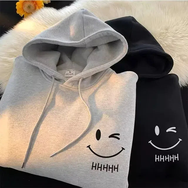 PRINTED COUPLE HOODIE