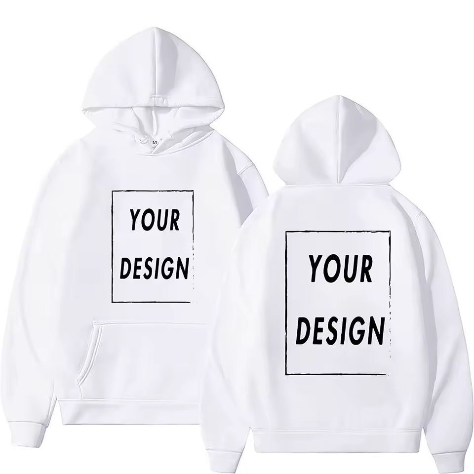 CUSTOMIZE HOODIES ( BOTH SIDES PRINTED )