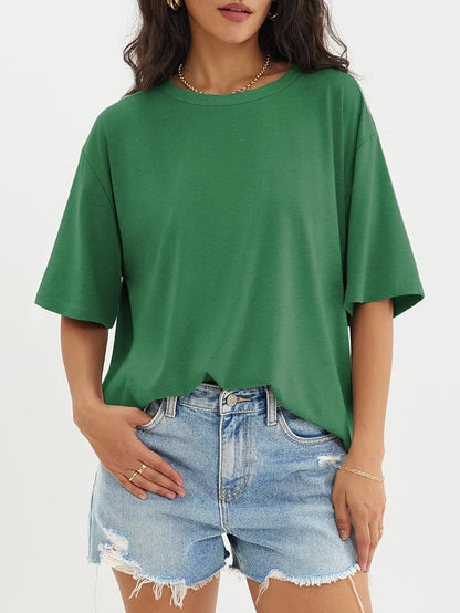 PACK OF 3 PLAIN OVERSIZED TEES