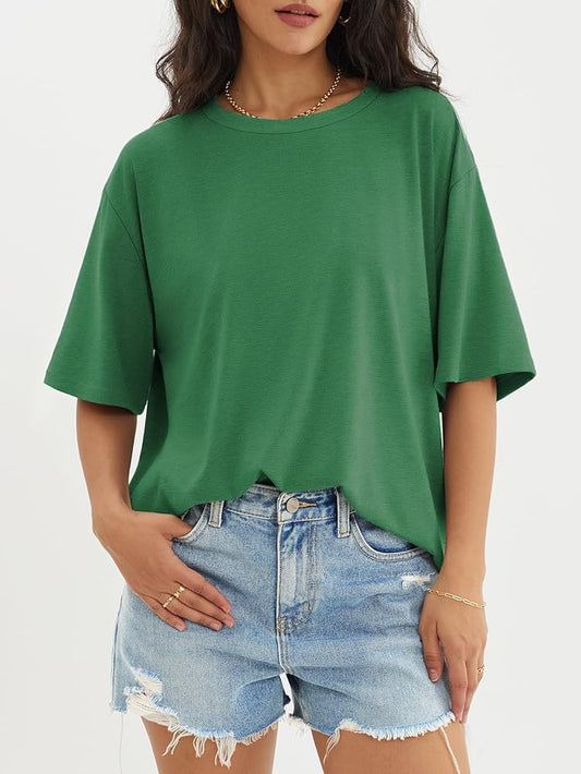 PACK OF 3 PLAIN OVERSIZED TEES