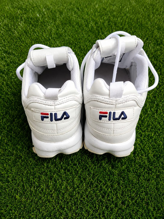 FILA Disruptor II - White - 3FM00712 125 - EUR 39.5 / US 7 / UK 6 - Pre-Loved