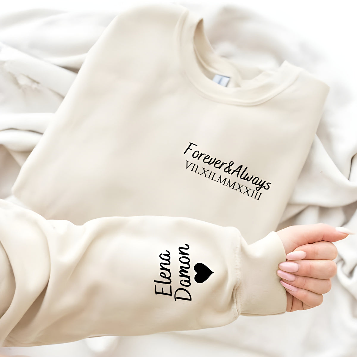 COUPLE PRINTED SWEATSHIRT