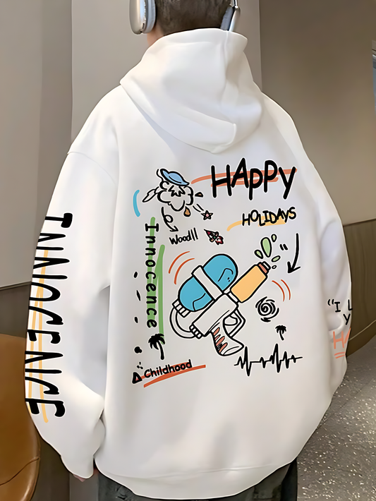 PRINTED HOODIE