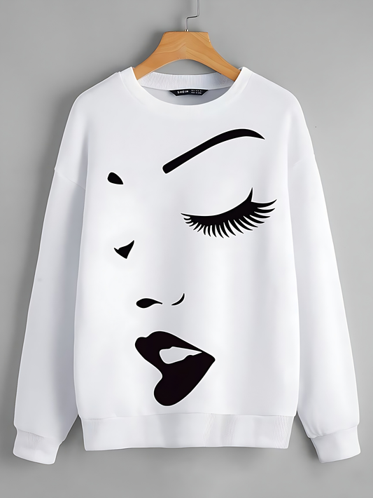 PRINTED SWEATSHIRT